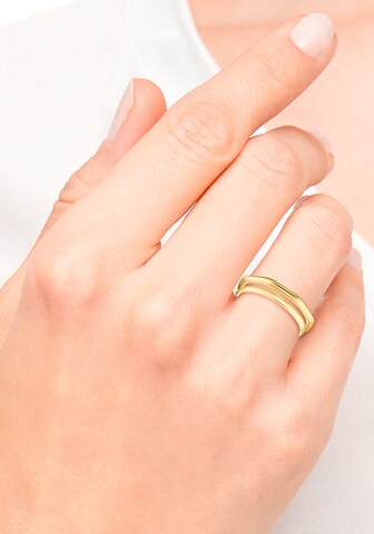 s.Oliver Ring in Gold: front