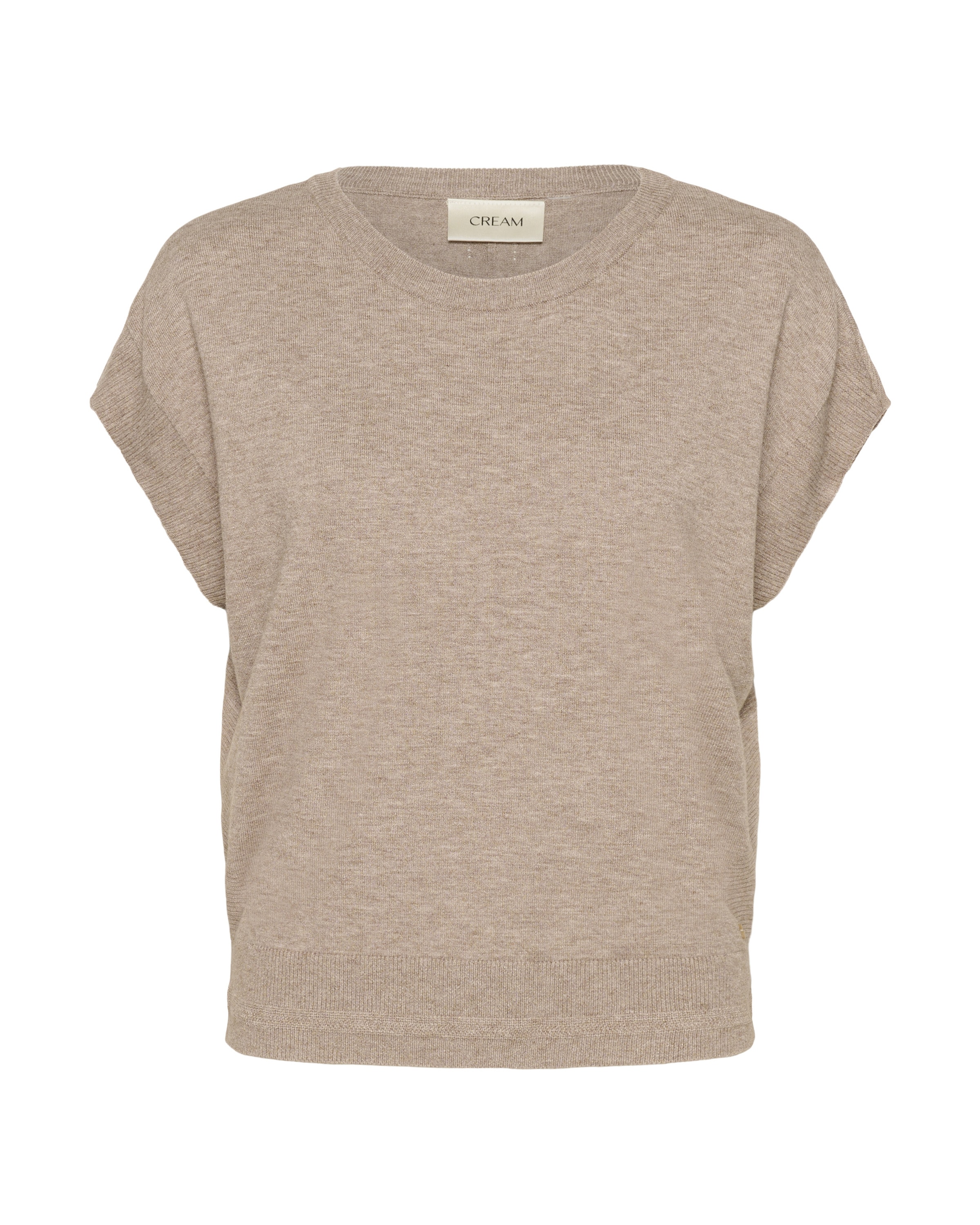 Cream Pulover 'CRDela' | bež barva: sprednja stran