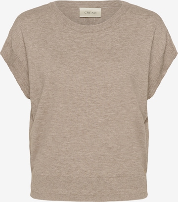 Pulover 'CRDela' de la Cream pe bej: față