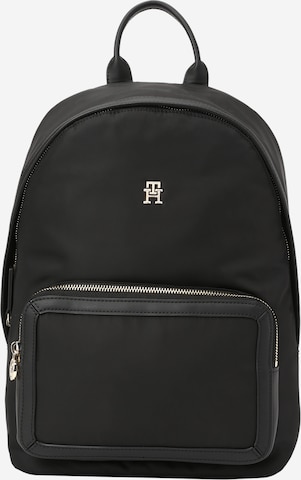 TOMMY HILFIGER - Mochila 'Essential' en negro: frente