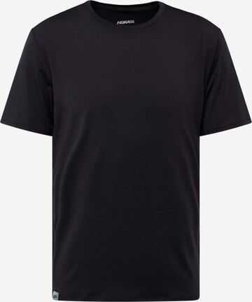 Hoka One One Performance Shirt 'ESSENTIAL' in Black: front