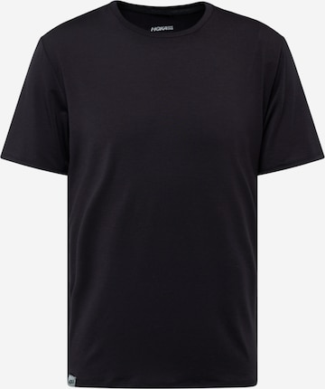 Hoka One One Λειτουργικό μπλουζάκι 'ESSENTIAL' σε μαύρο: μπροστά