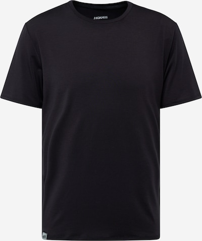 Hoka One One Functioneel shirt 'ESSENTIAL' in de kleur Lichtgrijs / Zwart, Productweergave