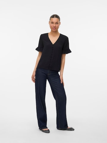 VERO MODA Blouse in Zwart