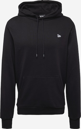 NEW ERA Sweatshirt 'ESSENTLS' in schwarz / weiß, Produktansicht