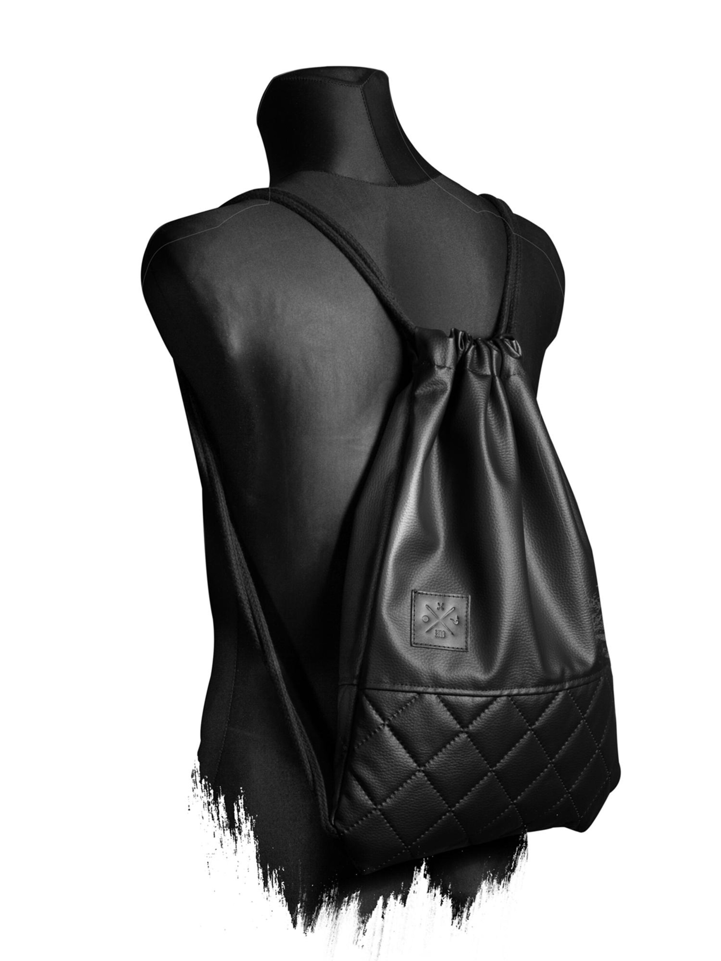 Manufaktur13 Athletic Gym Bag 'Black Out' in Black