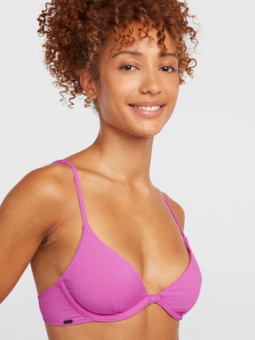 O'NEILL T-shirt Bikini 'Honopu Rockley' in Pink