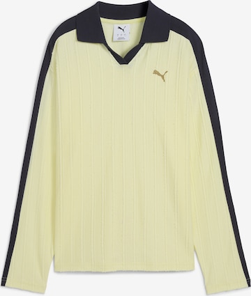 PUMA Funktionsshirt 'T7' in Gelb: Vorderseite