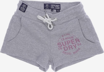 Superdry Shorts in XXS in Grey: front