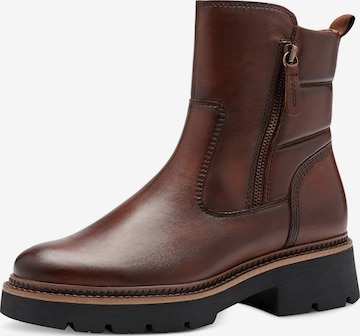 TAMARIS Ankle Boots in Brown: front