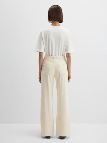 Mavi Flared Pants 'Malibu' in Beige