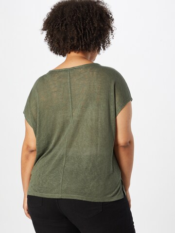 ABOUT YOU Curvy Shirt 'Ester' in Green