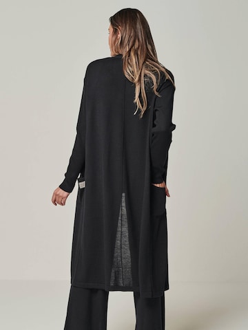 Cardigan 'BLOSSOM' YOU LOOK PERFECT en noir