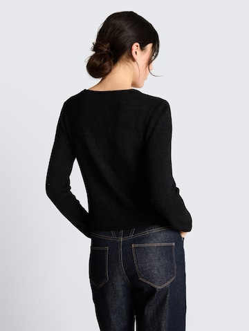 Cardigan TOM TAILOR DENIM en noir