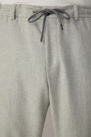 STRELLSON Slim fit Pants 'Saturn' in Grey