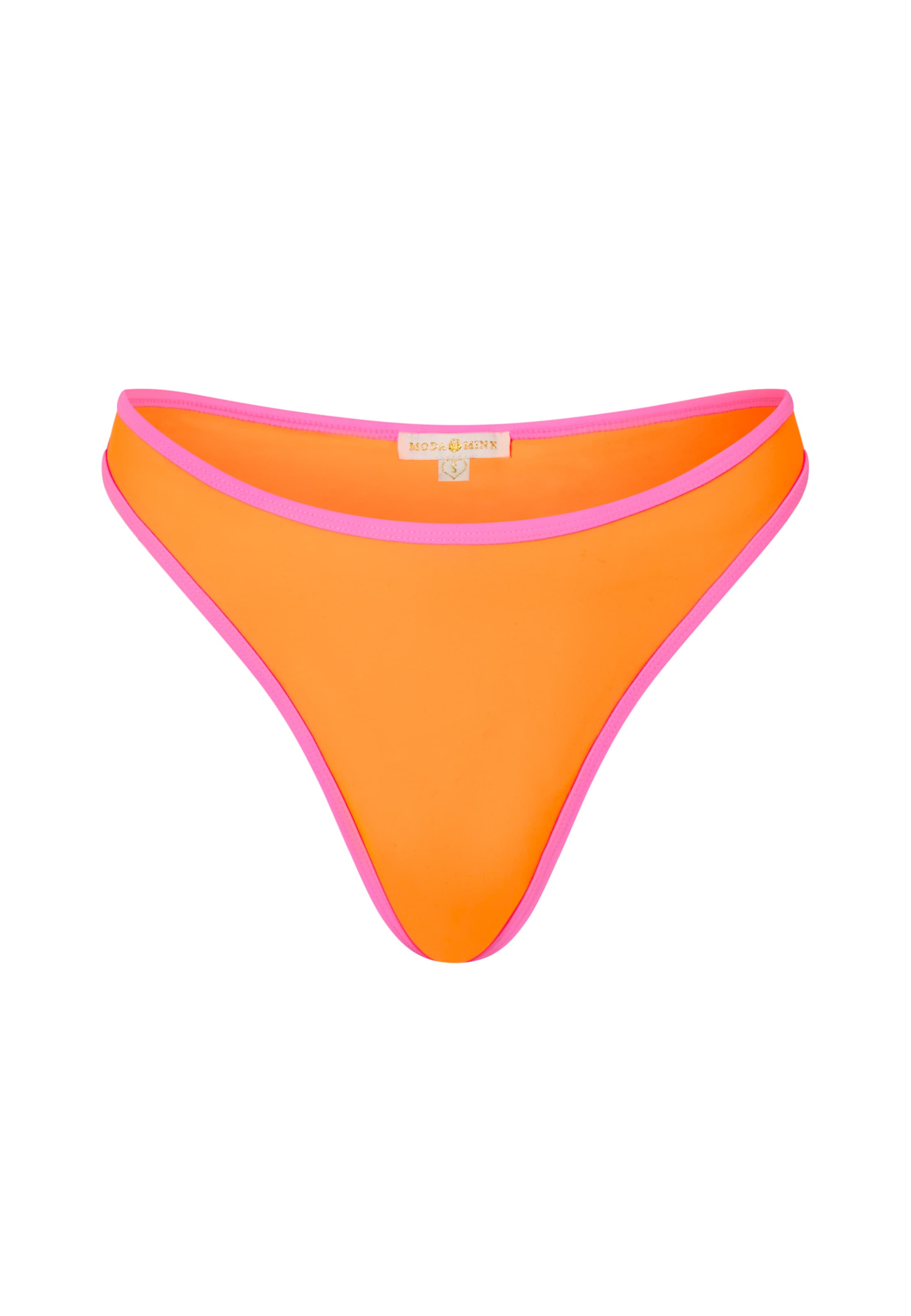Moda Minx Bikinihose in Orange: Vorderseite