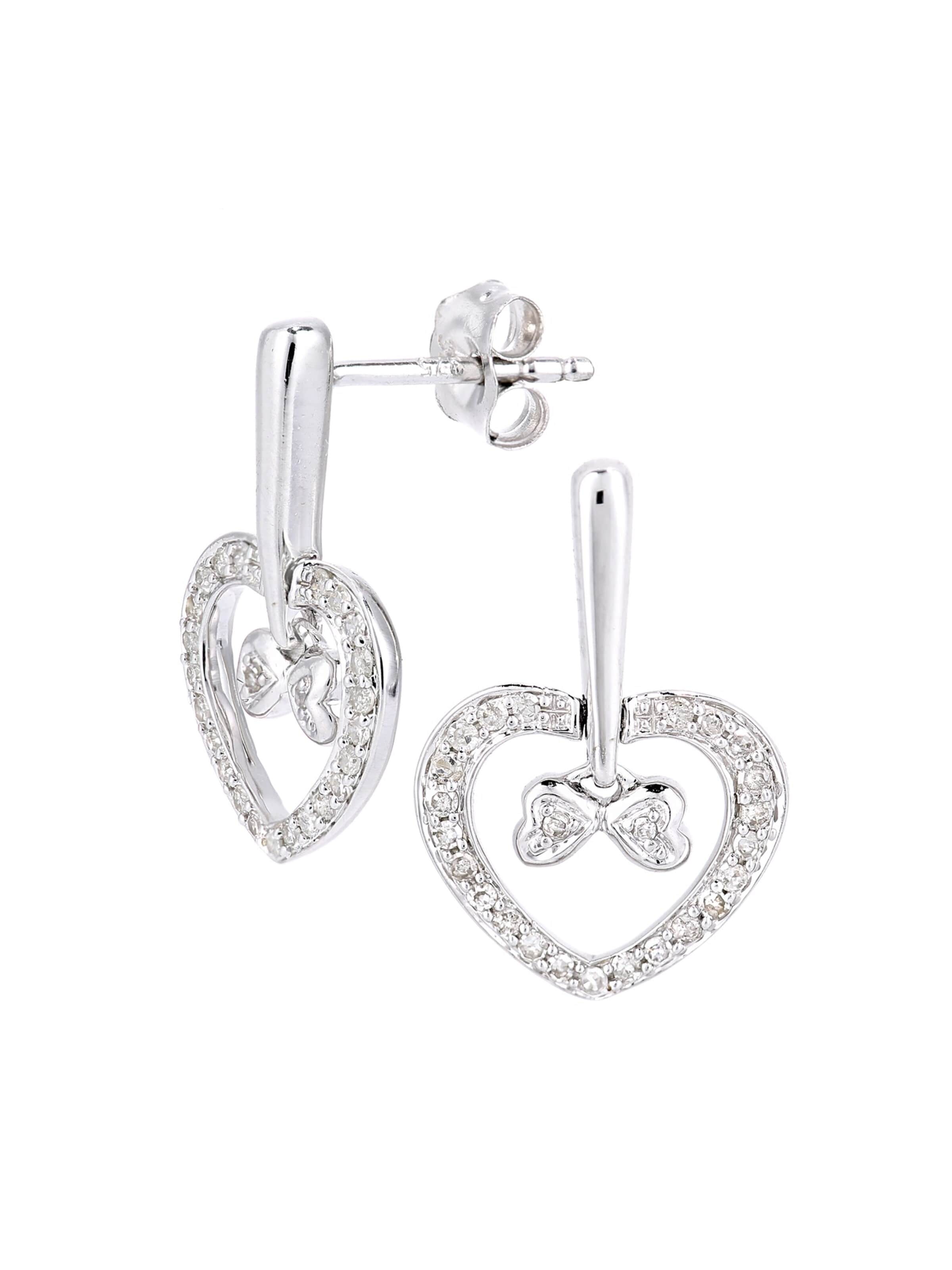 DIAMANT LETERNEL Earrings in Silver