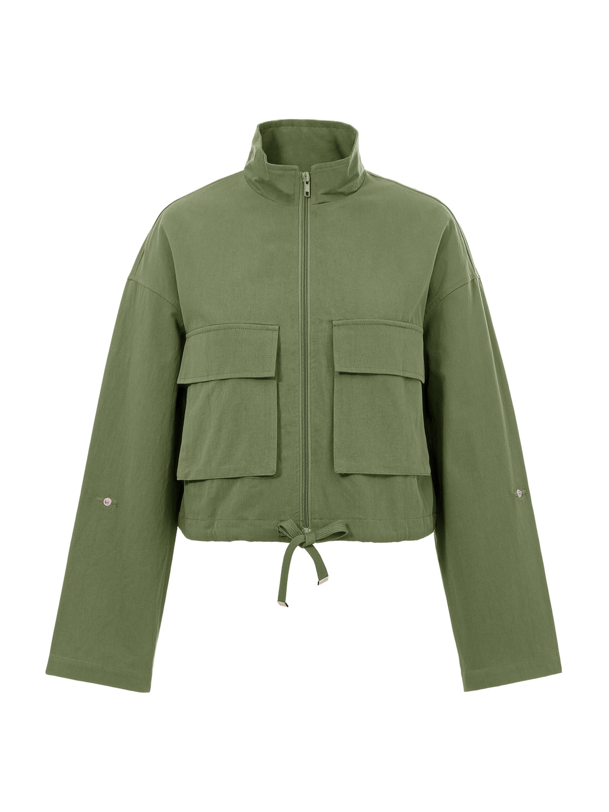 Imily Bela Välikausitakki värissä vihreä: etupuoli