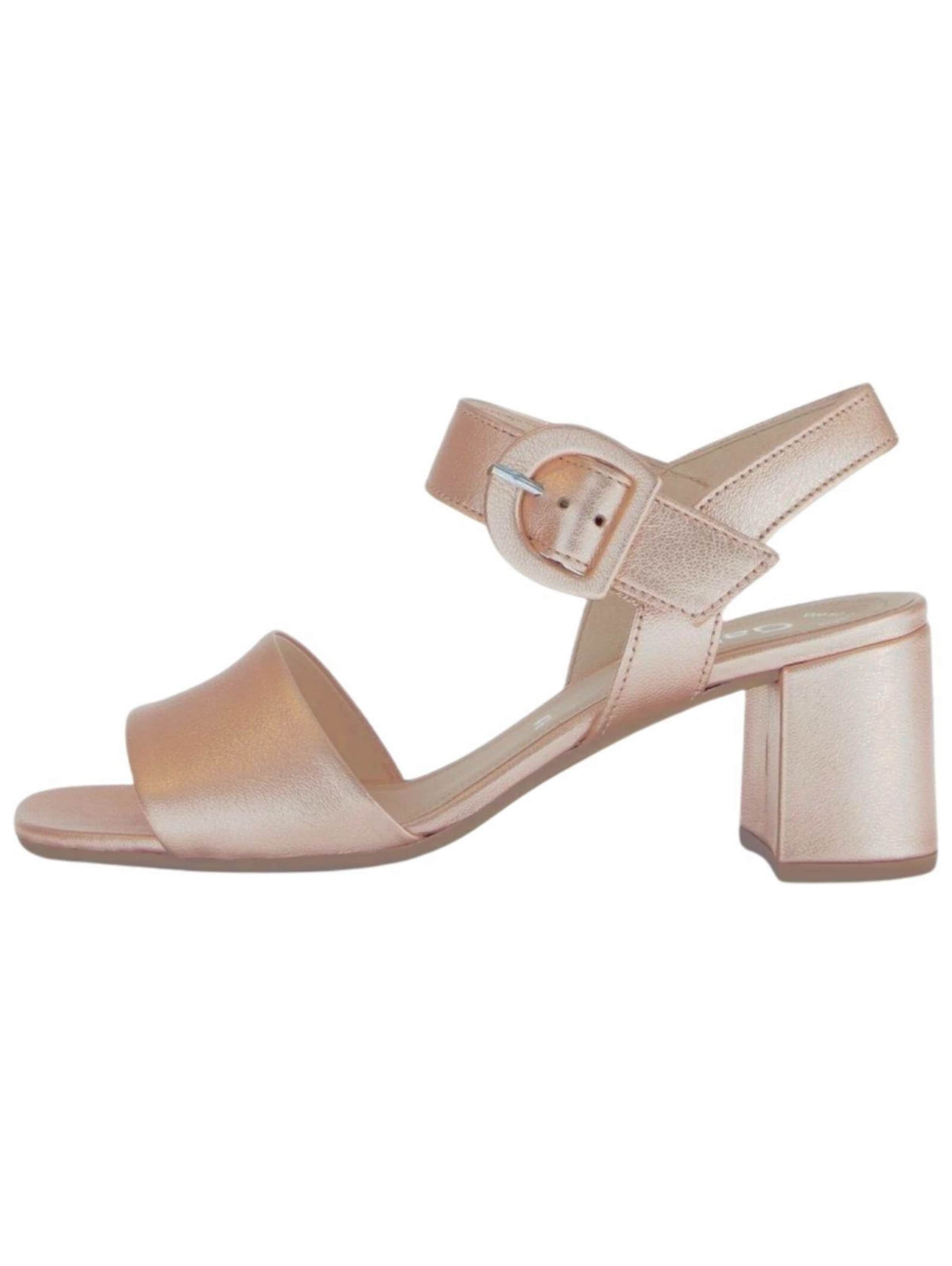 GABOR Strap sandal in Gold