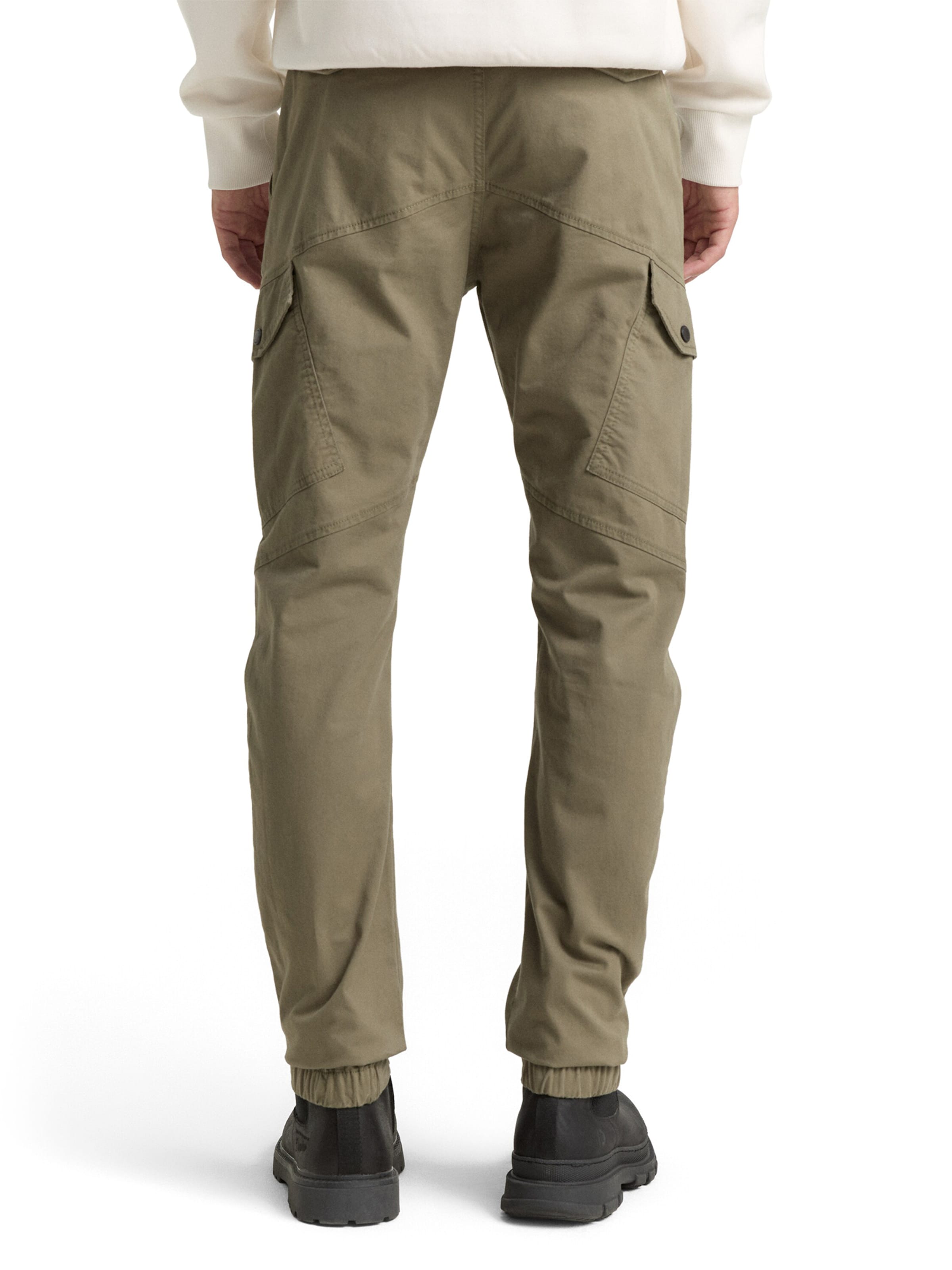 TOM TAILOR DENIM Слим фит Карго панталон в зелено