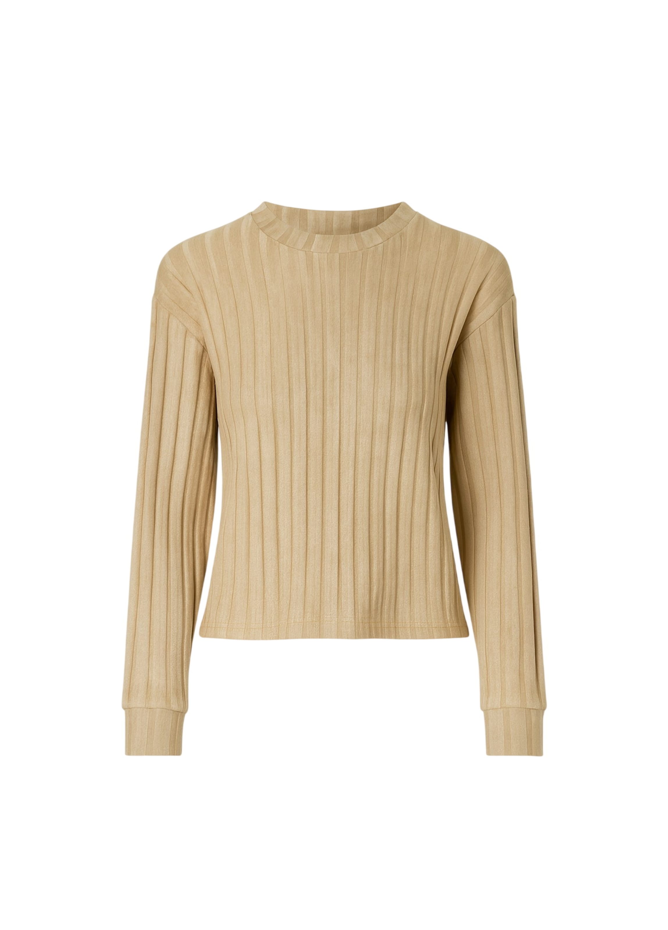 BASSIGUE Sweatshirt in Beige: Vorderseite