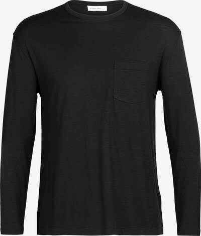 ICEBREAKER Funksjonsskjorte 'Granary' i svart, Produktvisning