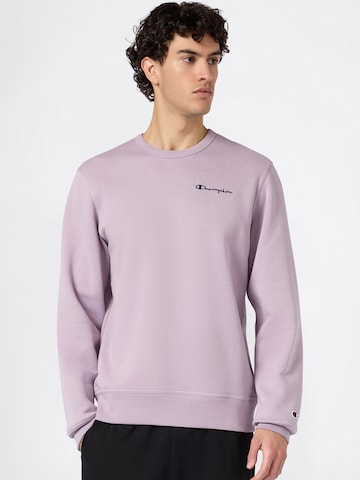 Champion Authentic Athletic Apparel Sweatshirt in Lila: voorkant