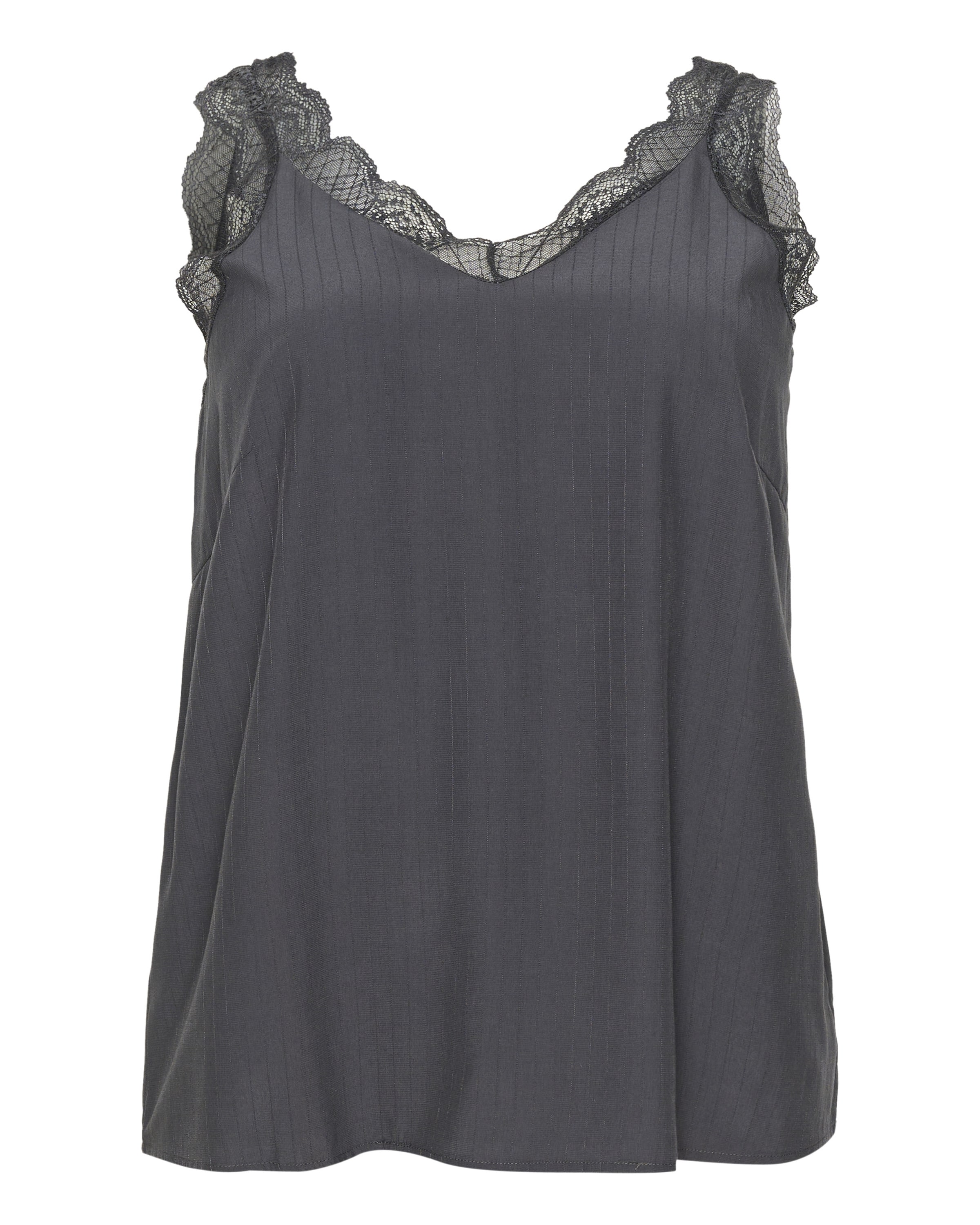 KAFFE CURVE Μπλούζα 'KC Jakobine' σε γκρι: μπροστά