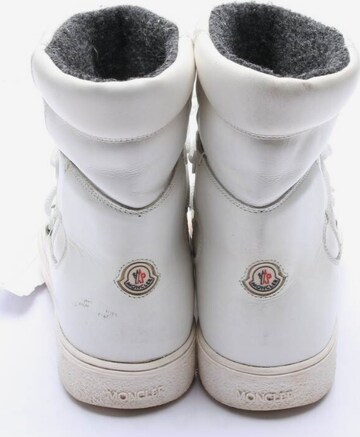 MONCLER Dress Boots in 38 in White