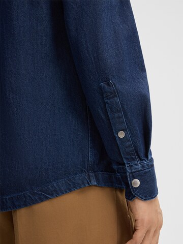 STRELLSON Comfort fit Overhemd 'Cal ' in Blauw