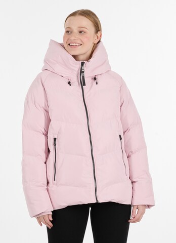 Ragwear Steppjacke in Pink: Vorderseite