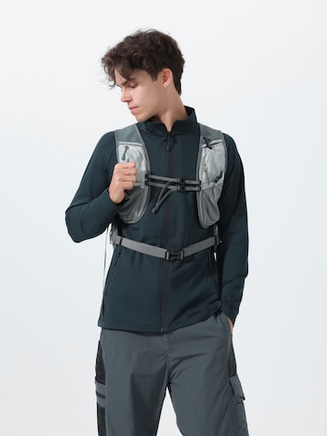 YOUTHUP Sportstrickjacke in Grau