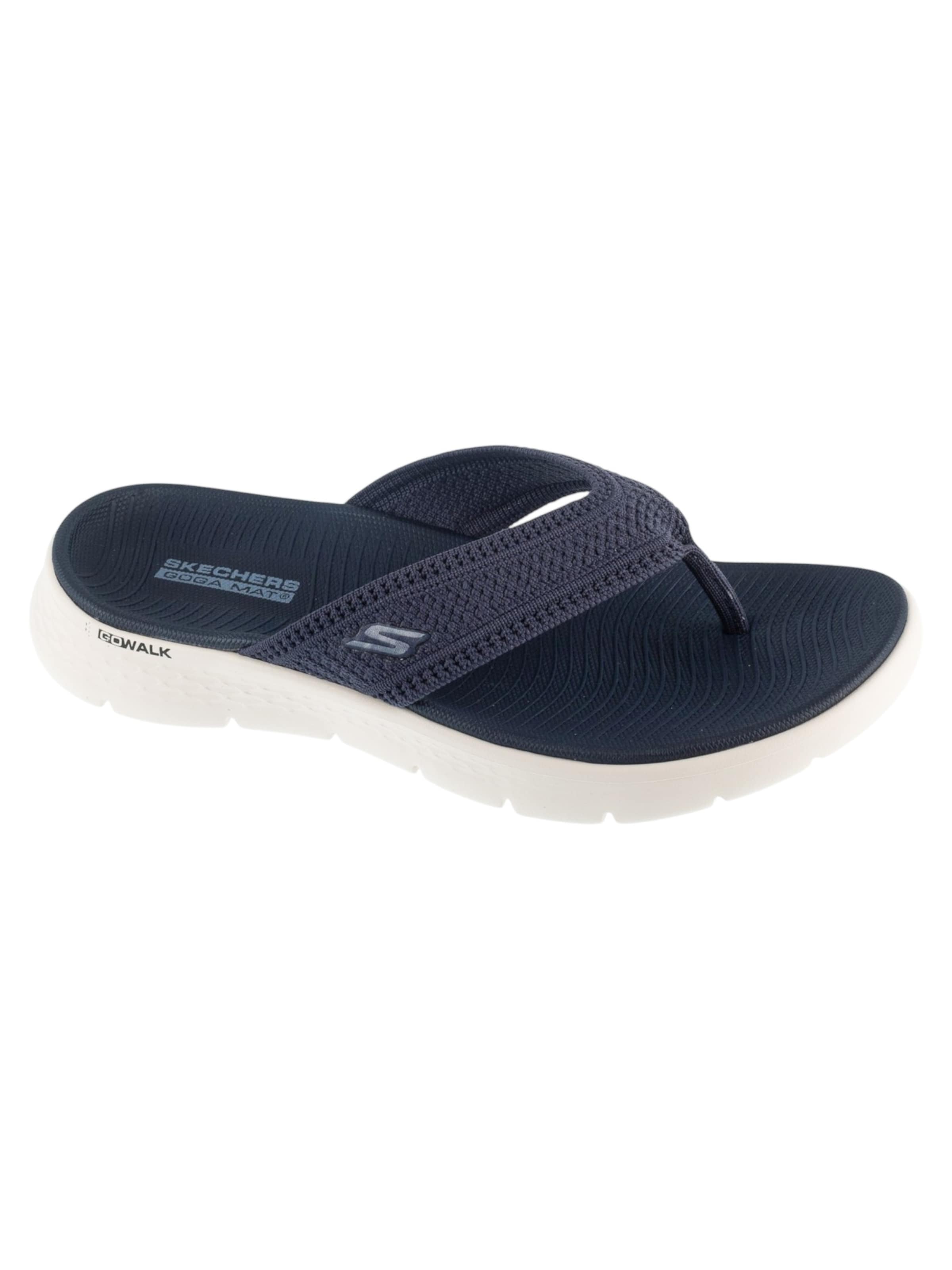 SKECHERS Zehentrenner 'Skechers Go Walk Flex Sandal - Holly'‌ in Blau: Vorderseite