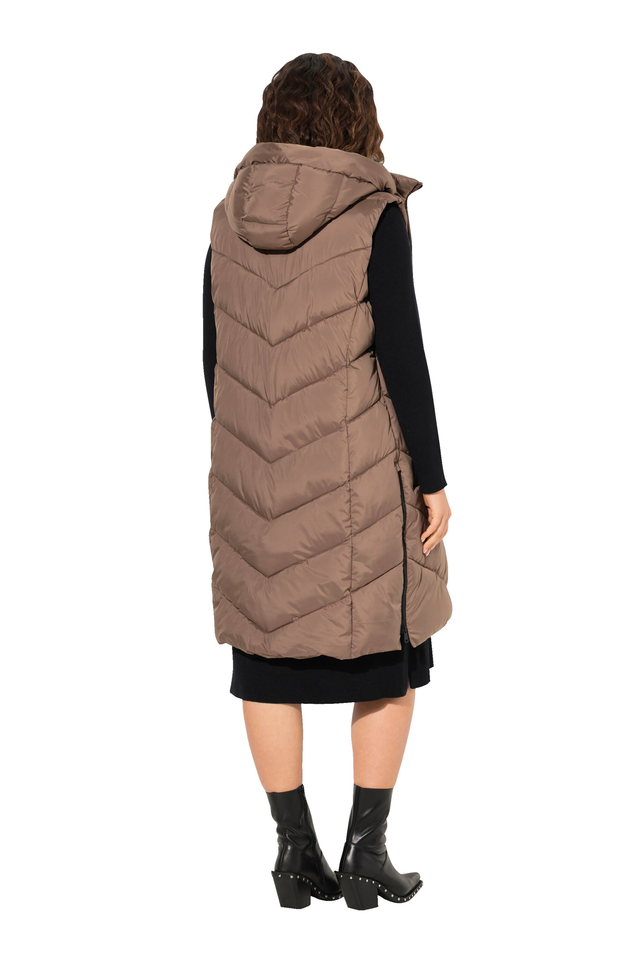 Ulla Popken Weste in Braun