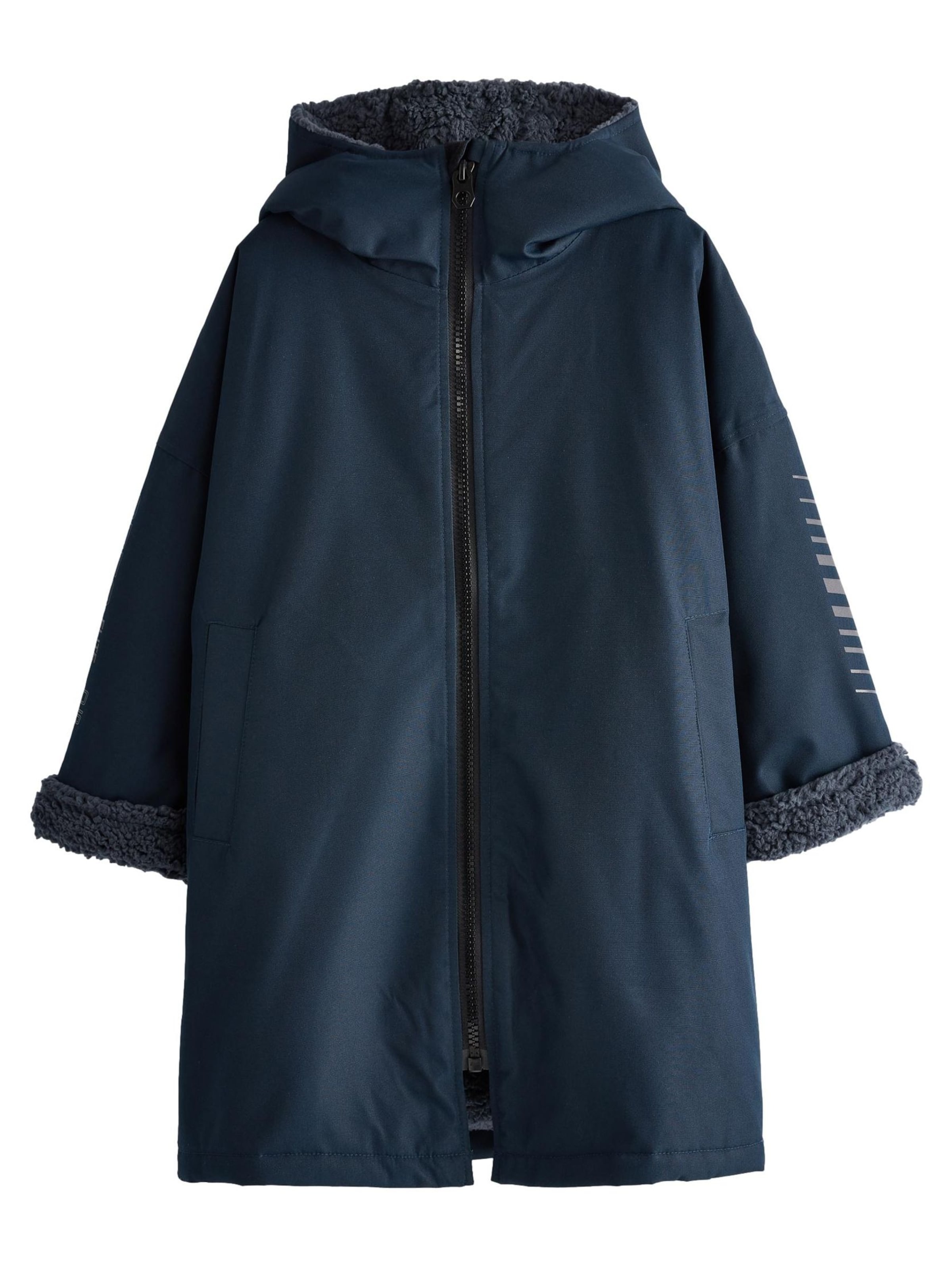 Geacă de primăvară-toamnă de la Next pe albastru: față