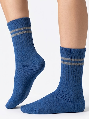 MT Athletic Socks 'Tennis' in Blue