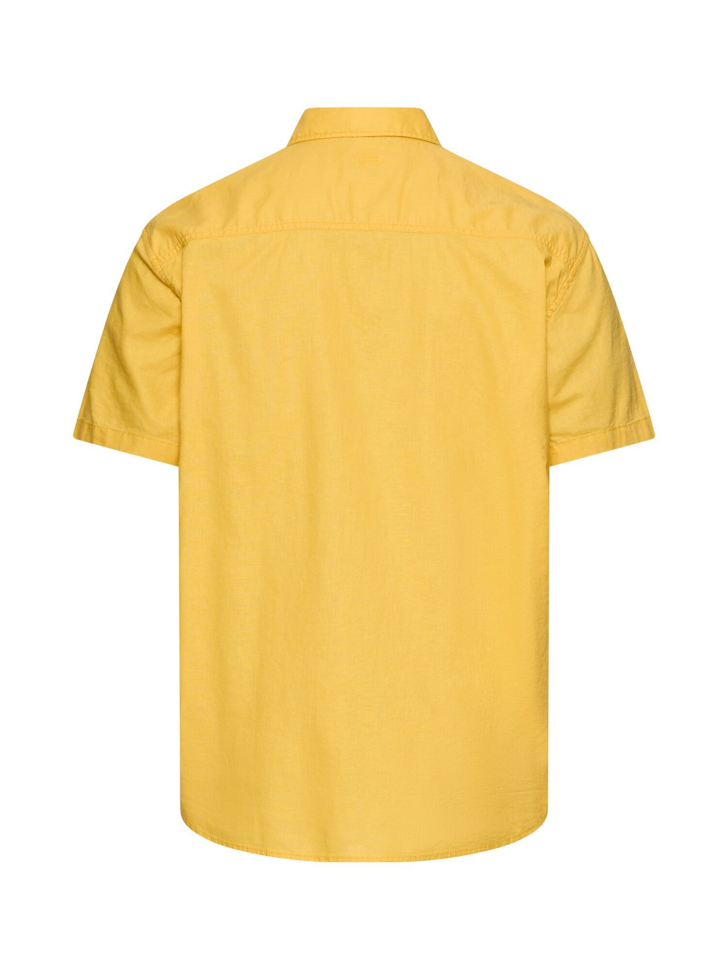 CAMEL ACTIVE Regular fit Button Up Shirt in Yellow