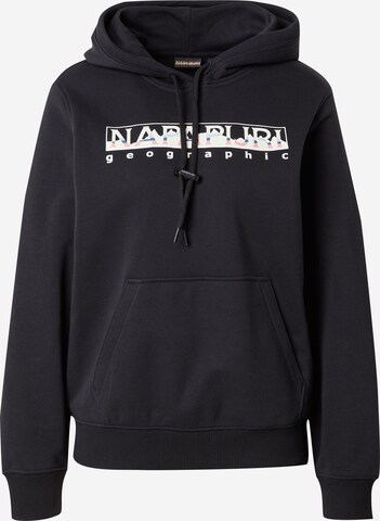 Sweat-shirt 'ROPE' NAPAPIJRI en noir : devant