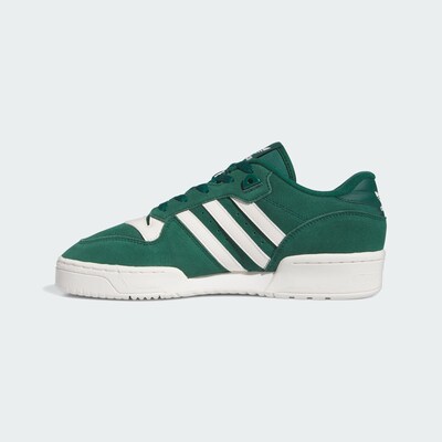 ADIDAS ORIGINALS Baskets basses 'Rivalry' en vert / blanc, Vue avec produit