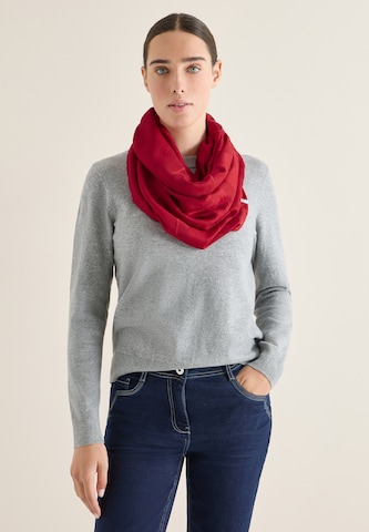 CECIL Tube Scarf in Red: front