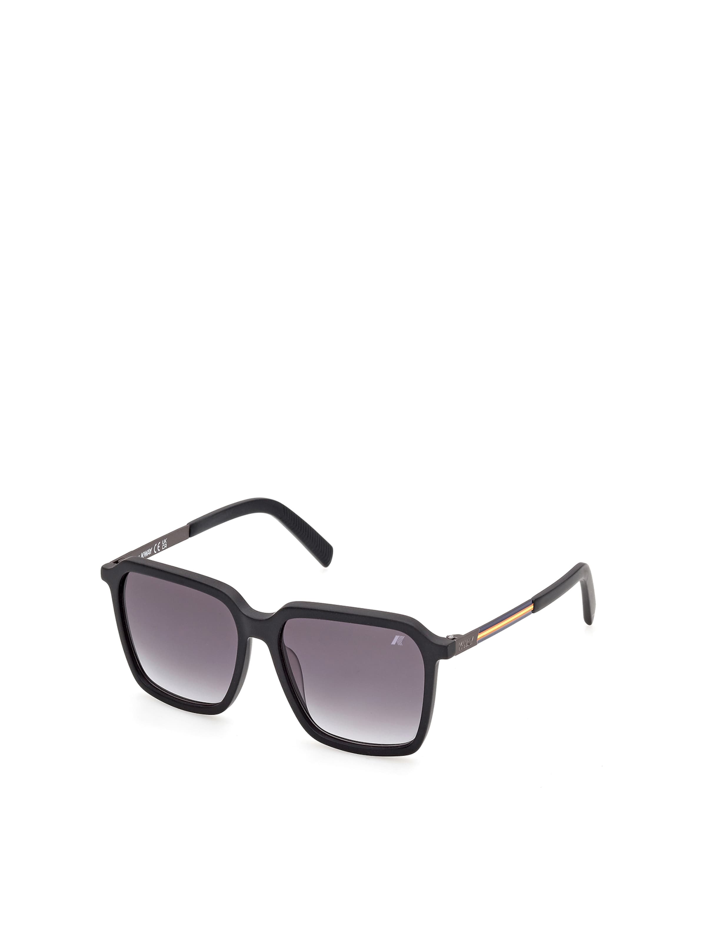 K-Way Sunglasses in Black: front