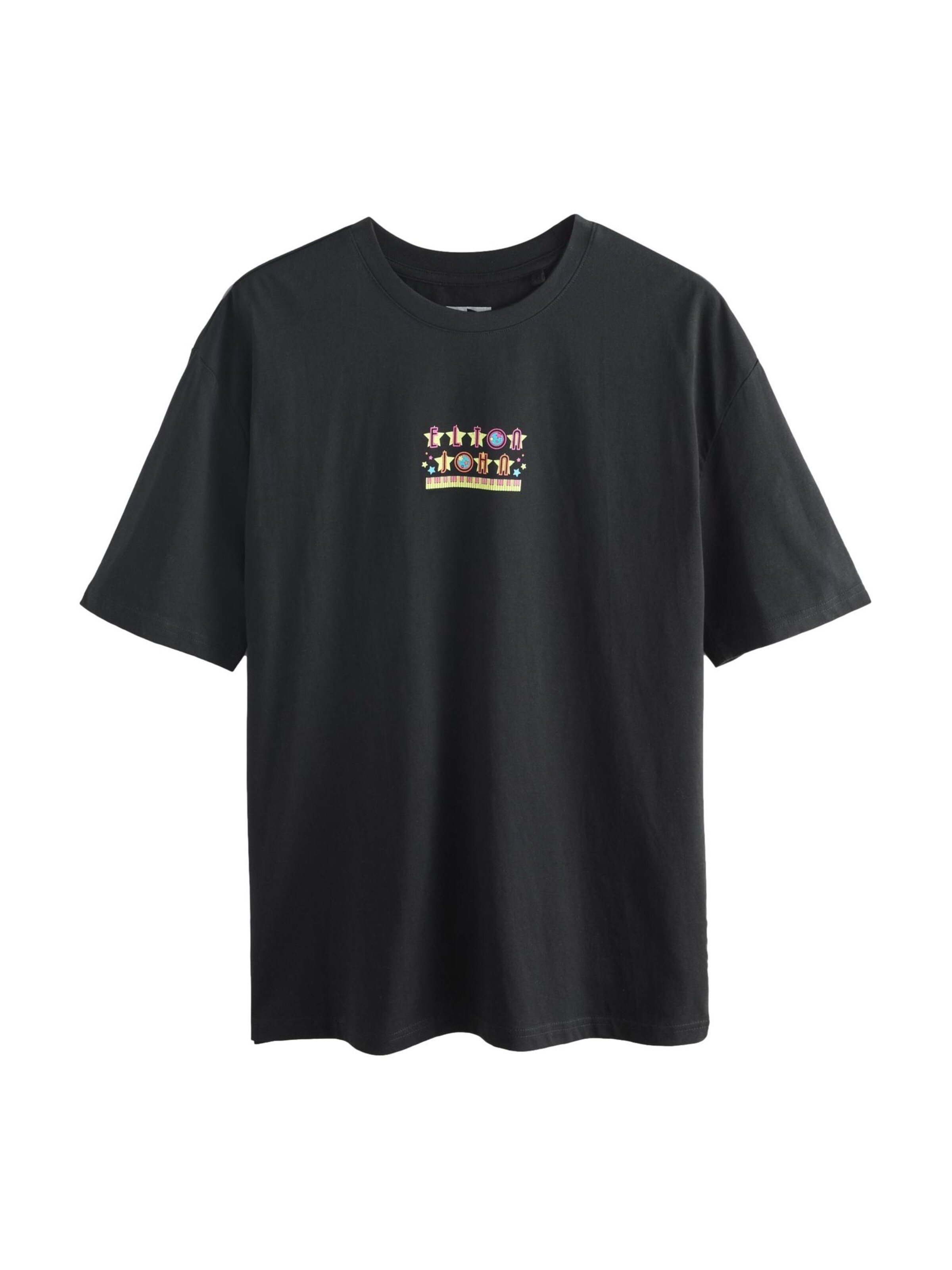 Next T-Shirt in Schwarz: Vorderseite