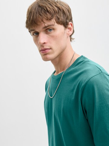 JACK & JONES Slim fit Koszulka w kolorze zielony