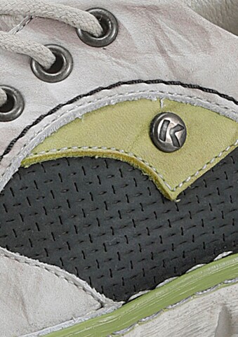 KRISBUT Schnürschuh in Beige