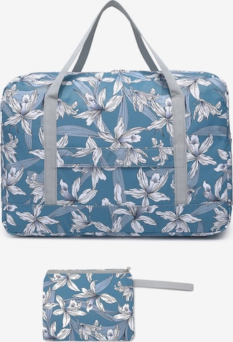 Kono Travel Bag in Blue: front