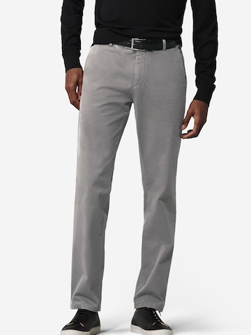 Regular Pantalon chino 'Rio 2-7648' MEYER en gris : devant