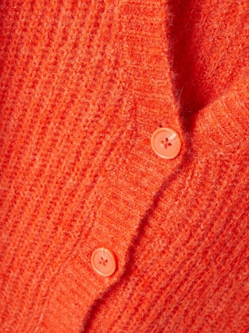 NAME IT Knit Cardigan in Orange
