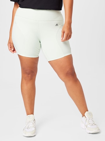 Skinny Pantalon de sport 'Tlrd Hiit 45 Seconds ' ADIDAS SPORTSWEAR en vert : devant