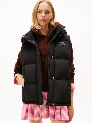 Tommy Jeans Vest 'ALASKA GRID' in Black: front