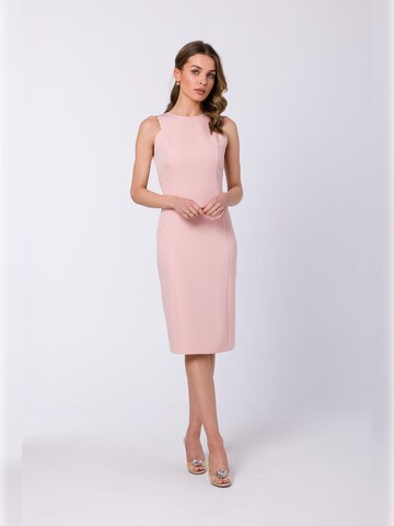 Stylove - Vestido en rosa: frente